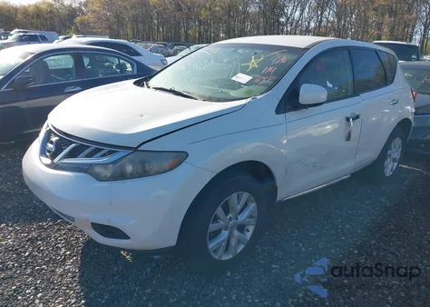 2012 Nissan Murano S из США, поврежденный, VIN JN8AZ1MW0CW232957